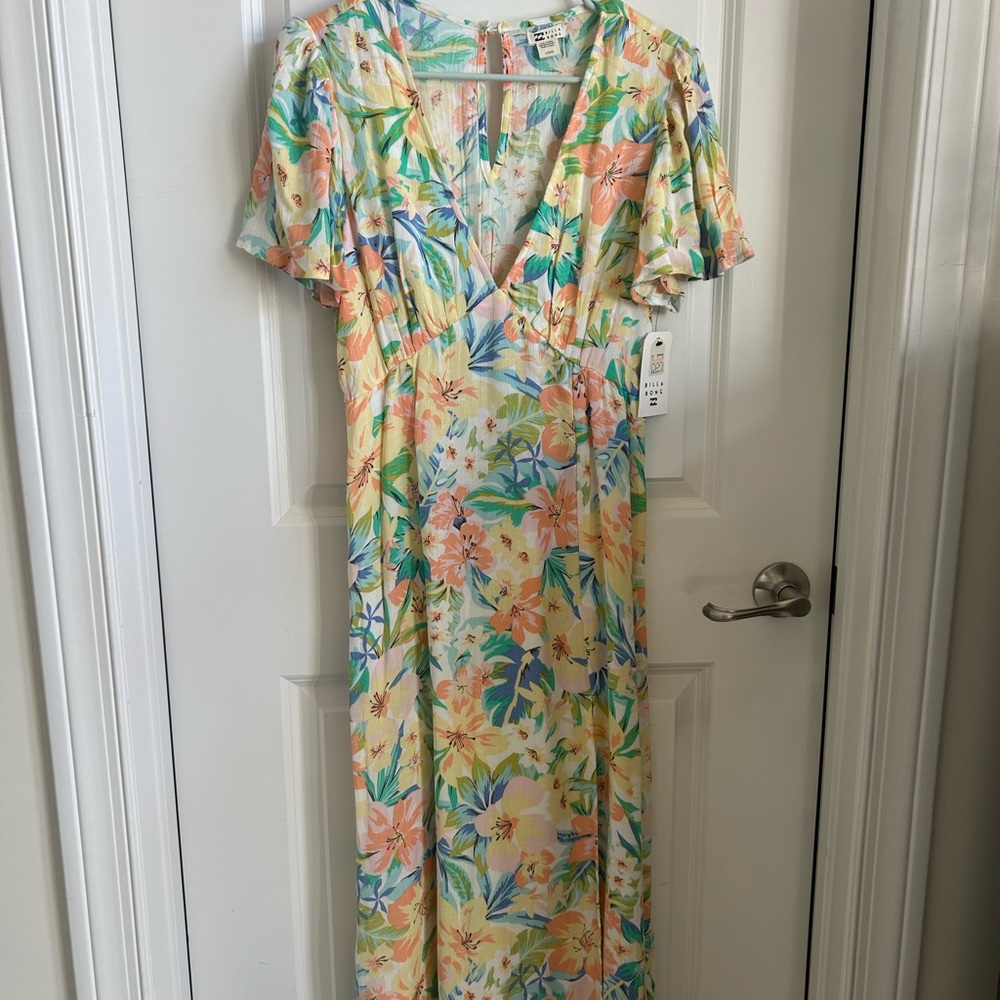 Billabong Multicolor Floral Maxi Dress
